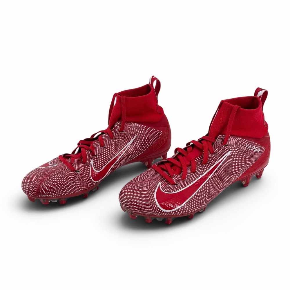 Nike Vapor Untouchable Pro 3 Mens Football Cleats Red White 917165-600 Size 9